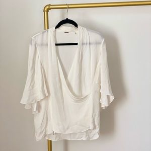 Elie Tahari Size Medium 100% Silk Top